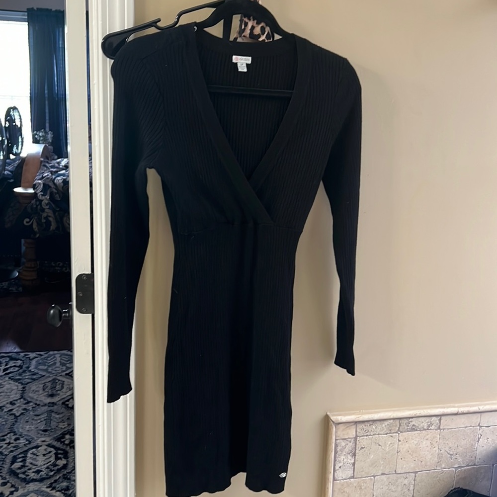 Long sleeve guess sweater dress